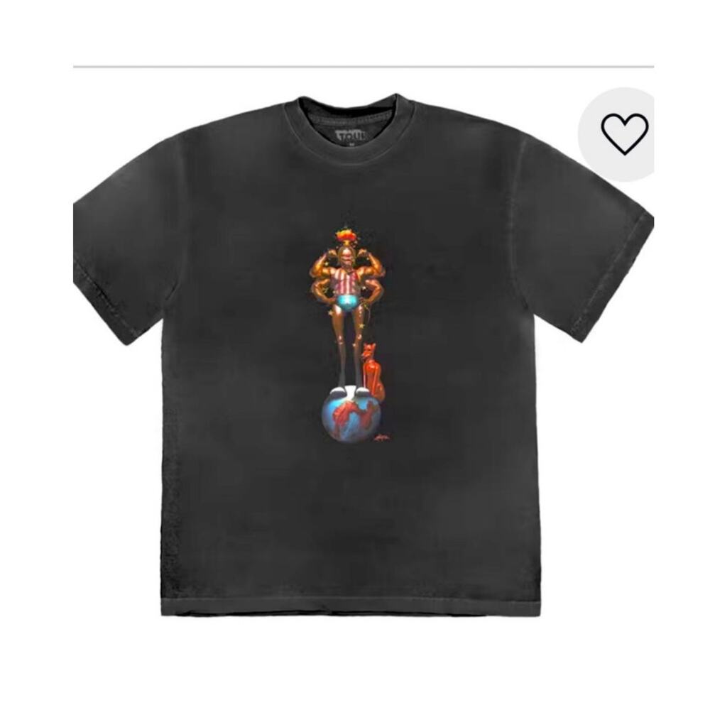 Travis Scott Utopia Is In Miami Circus Maximus Tee blk sz S